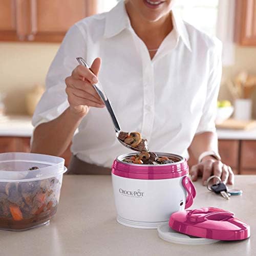 Crock-Pot Lunch Crock Portable Food Warmer 20oz – Pink - Choice 921