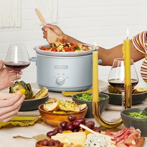 Crock-Pot 4.5 Quart Manual Slow Cooker – Macaroon Blue - Choice 847