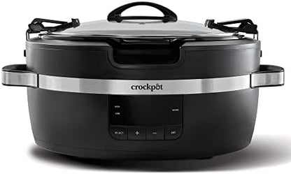 Crock-Pot Thermoshield 6 Quart Slow Cooker with Carry Handles - Choice 211