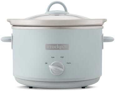 Crock-Pot 4.5 Quart Manual Slow Cooker – Macaroon Blue - Choice 847