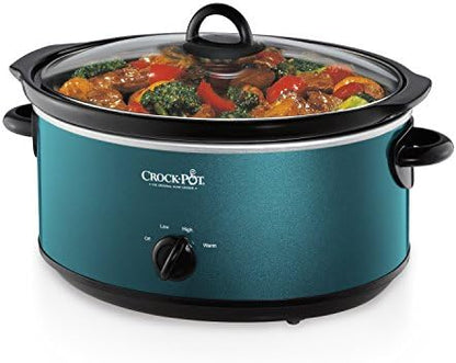 Crock-Pot 7 Quart Manual Slow Cooker – Turquoise - Choice 740