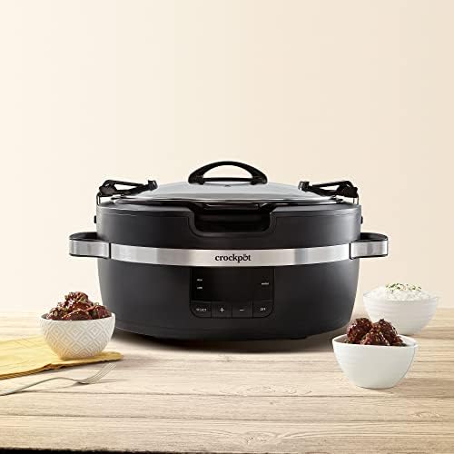 Crock-Pot Thermoshield 6 Quart Slow Cooker with Carry Handles - Choice 211