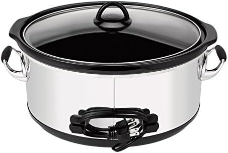 Crock-Pot 7 Quart Programmable Slow Cooker – Polished Platinum - Choice 901