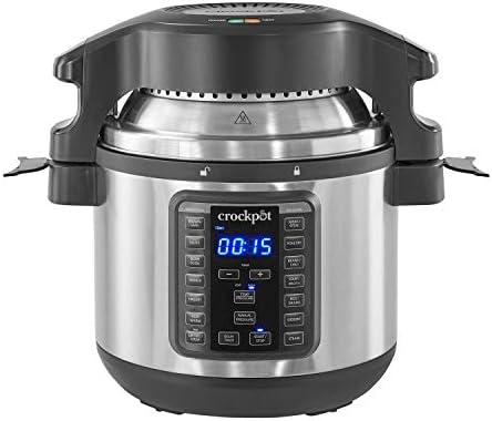 Crock-Pot Express Crisp 8 Quart 10-in-1 Pressure Cooker - Choice 628