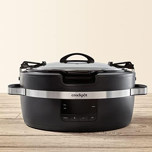 Crock-Pot Thermoshield 6 Quart Slow Cooker with Carry Handles - Choice 211