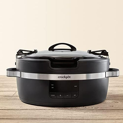 Crock-Pot Thermoshield 6 Quart Slow Cooker with Carry Handles - Choice 211