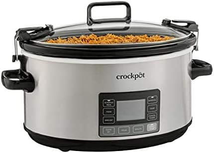 Crock-Pot 7 Quart Portable Programmable Slow Cooker with Timer - Choice 694