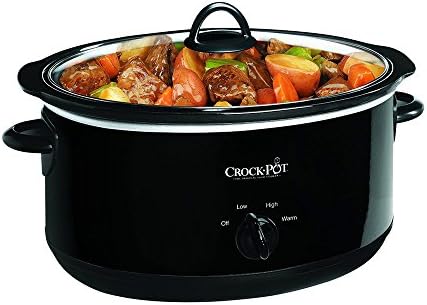 Crock-Pot 8 Quart Manual Slow Cooker – Black - Choice 786