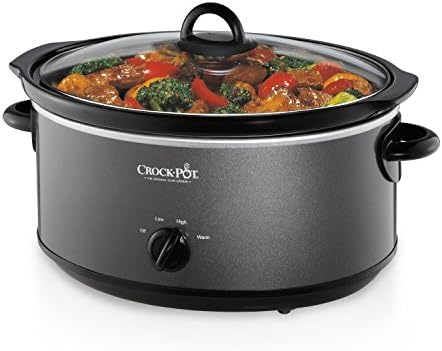 Crock-Pot 7 Quart Slow Cooker – Charcoal - Choice 379