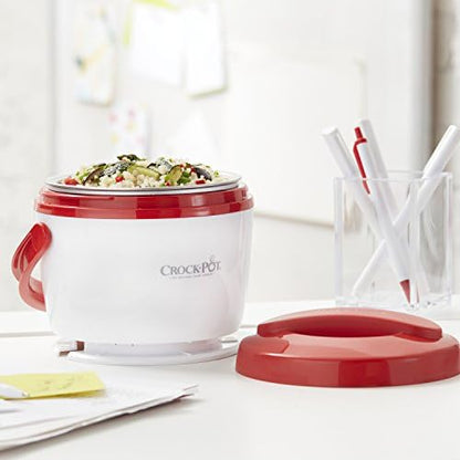 Crock-Pot Portable Lunch Food Warmer – Red - Choice 264