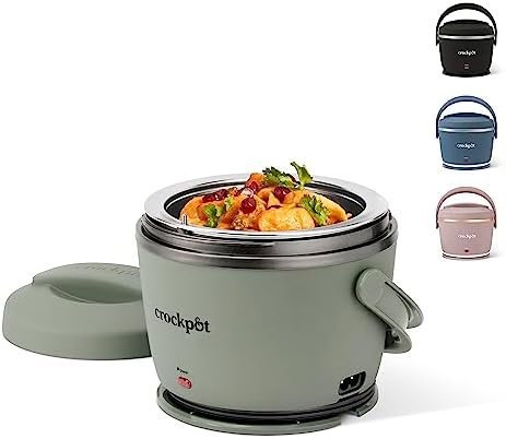 Crock-Pot Portable Electric Lunch Box Food Warmer – Green - Choice 713