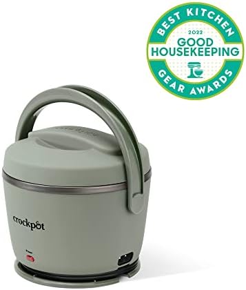 Crock-Pot Portable Electric Lunch Box Food Warmer – Green - Choice 713