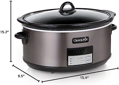 Crock-Pot 8 Quart Programmable Slow Cooker with Auto Warm - Choice 468