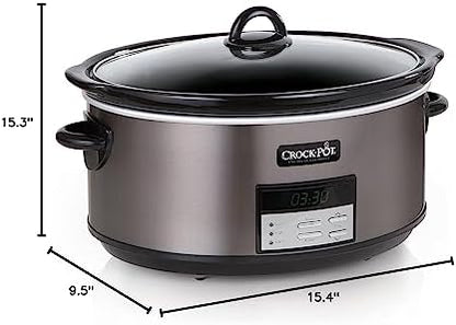 Crock-Pot 8 Quart Programmable Slow Cooker with Auto Warm - Choice 468