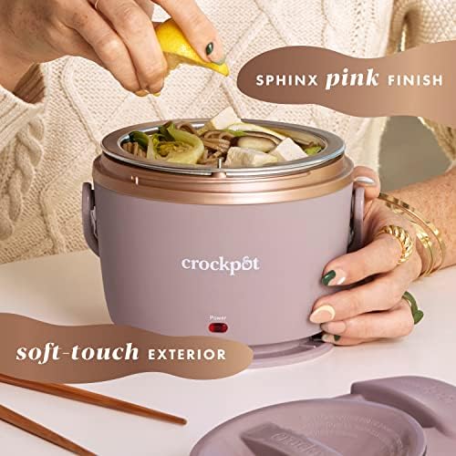 Crock-Pot Electric Lunch Box Food Warmer 20oz – Blush Pink - Choice 907