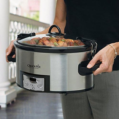 Crock-Pot Cook & Carry 6 Quart Programmable Slow Cooker - Choice 274