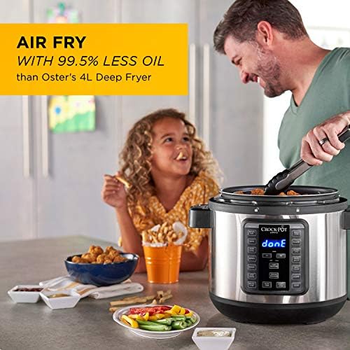 Crock-Pot Express Crisp 8 Quart 10-in-1 Pressure Cooker - Choice 628