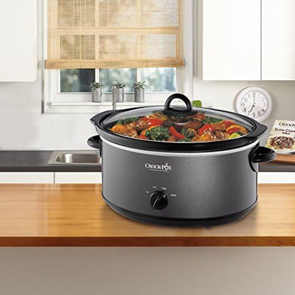 Crock-Pot 7 Quart Slow Cooker – Charcoal - Choice 379