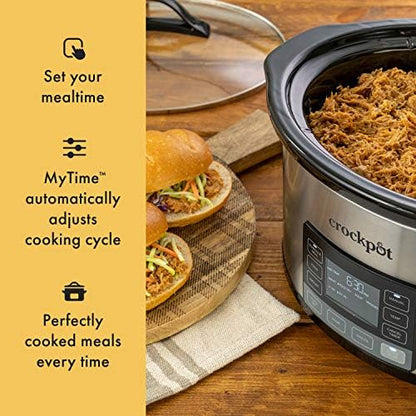 Crock-Pot MyTime 6 Quart Programmable Slow Cooker - Choice 592