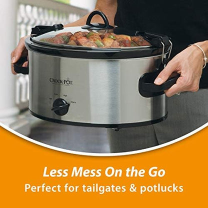 Crock-Pot Cook & Carry 6 Quart Portable Slow Cooker - Choice 151