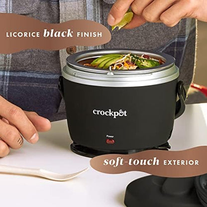 Crock-Pot Electric Lunch Box Food Warmer 20oz – Black - Choice 488