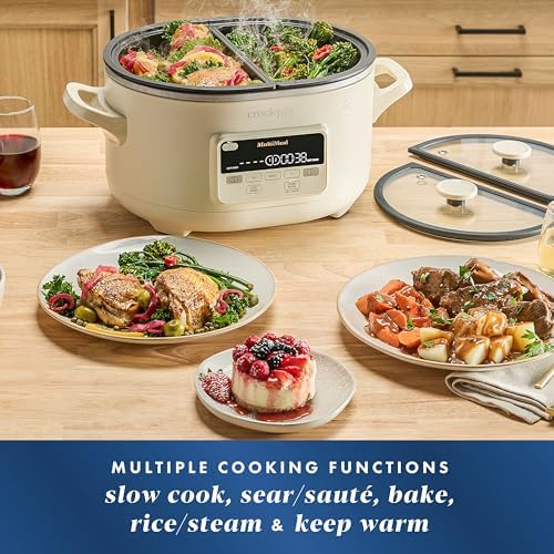 Crock-Pot MultiMeal Multicooker with Programmable Slow Cooker - Choice 804