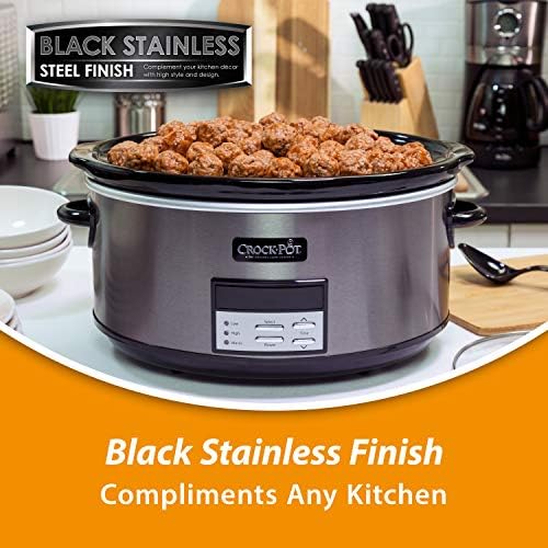 Crock-Pot 8 Quart Programmable Slow Cooker with Auto Warm - Choice 468