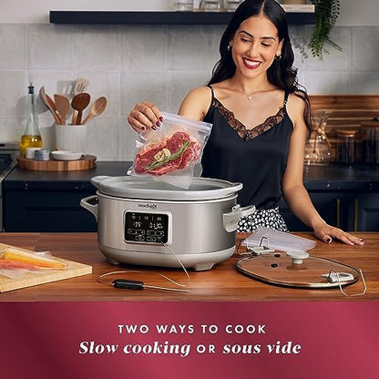 Crock-Pot 7 Quart Programmable Cook & Carry Slow Cooker - Choice 396