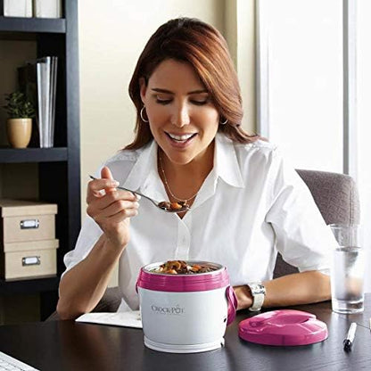 Crock-Pot Lunch Crock Portable Food Warmer 20oz – Pink - Choice 921