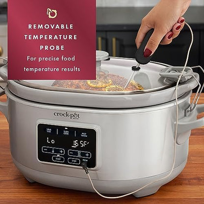 Crock-Pot 7 Quart Programmable Cook & Carry Slow Cooker - Choice 396
