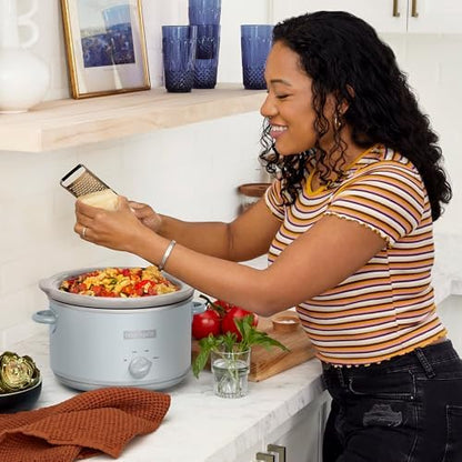 Crock-Pot 4.5 Quart Manual Slow Cooker – Macaroon Blue - Choice 847