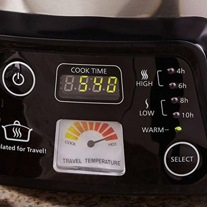 Crock-Pot Cook & Carry 6 Quart Programmable Slow Cooker - Choice 274