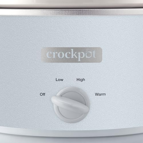 Crock-Pot 4.5 Quart Manual Slow Cooker – Macaroon Blue - Choice 847