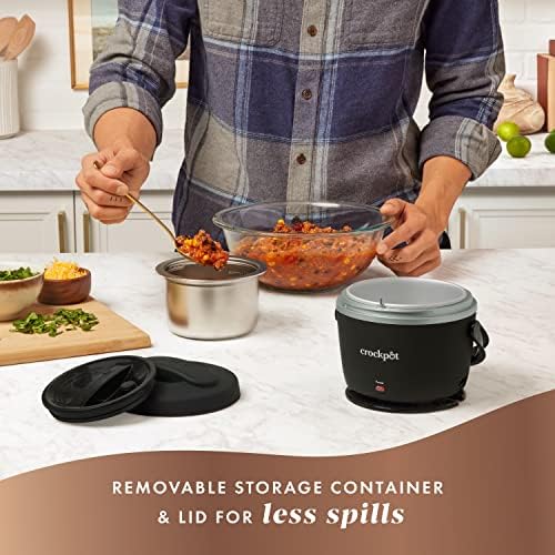 Crock-Pot Electric Lunch Box Food Warmer 20oz – Black - Choice 488