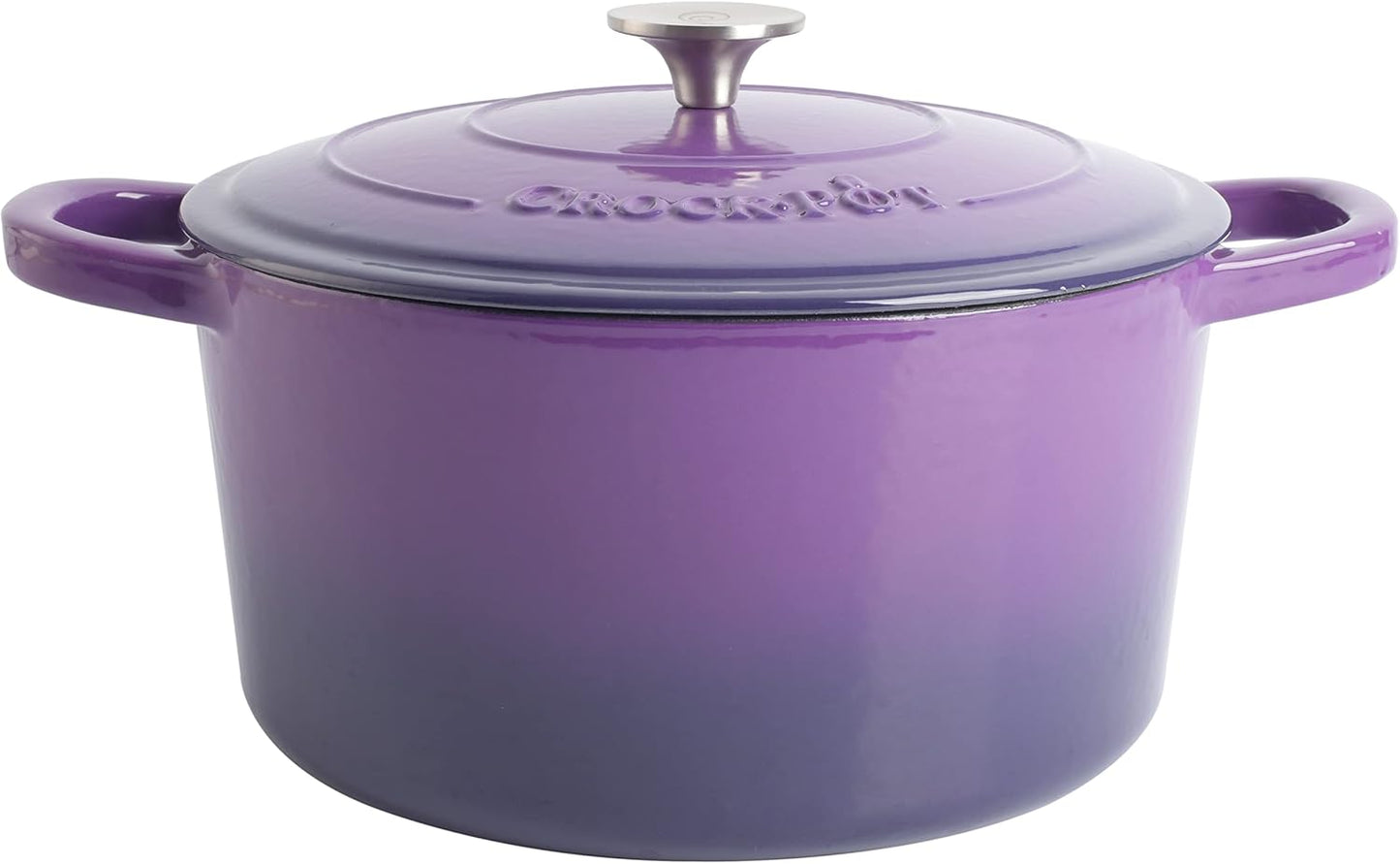 Crock-Pot 3 Quart Enameled Cast Iron Dutch Oven – Aqua - Choice 135