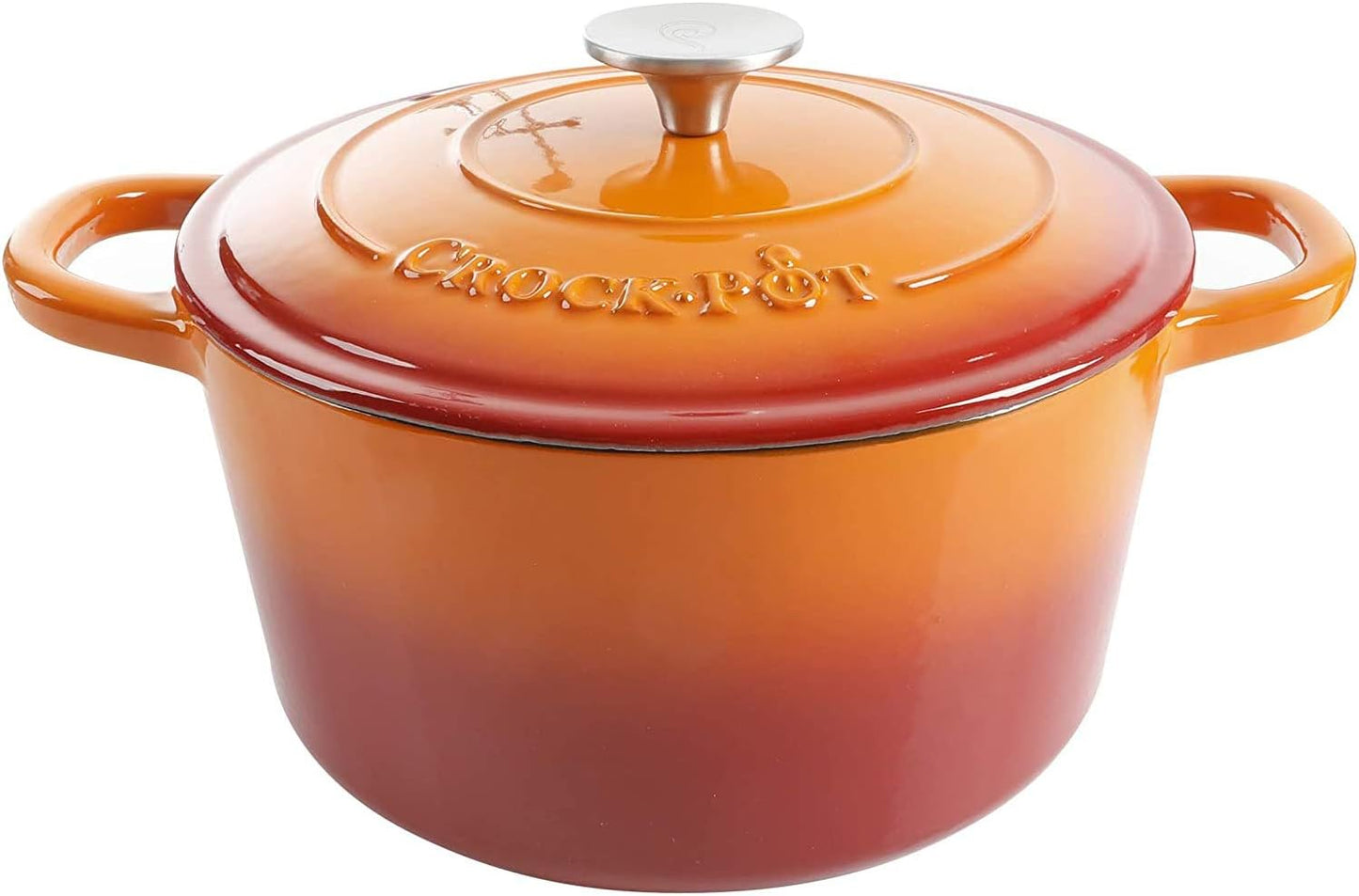 Crock-Pot 3 Quart Enameled Cast Iron Dutch Oven – Aqua - Choice 135