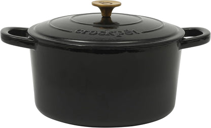 Crock-Pot 3 Quart Enameled Cast Iron Dutch Oven – Aqua - Choice 135