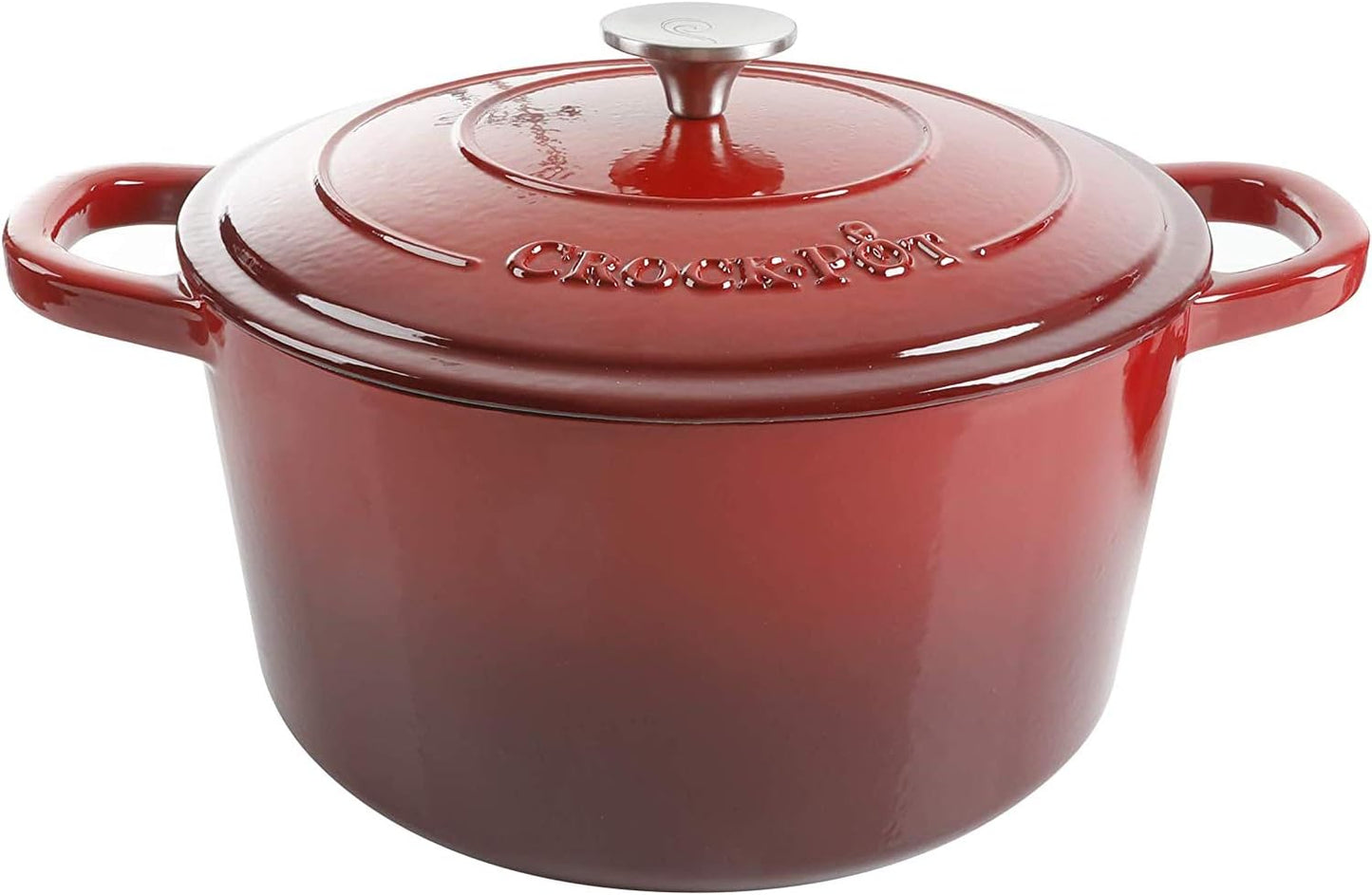 Crock-Pot 3 Quart Enameled Cast Iron Dutch Oven – Aqua - Choice 135