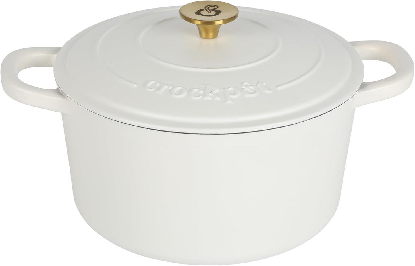 Crock-Pot 3 Quart Enameled Cast Iron Dutch Oven – Aqua - Choice 135