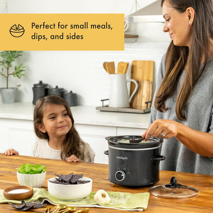 Crock-Pot 2 Quart Mini Slow Cooker – Classic Compact Cooker - Choice 326