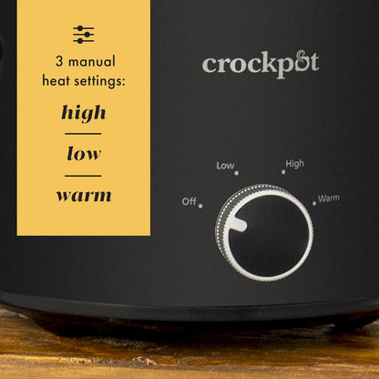 Crock-Pot 2 Quart Mini Slow Cooker – Classic Compact Cooker - Choice 326